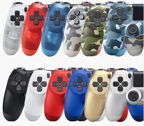 

HOT Wireless Controller for PS4 Game Controller Gamepad for PC/Slim Console Remote Controller with Touch Panel/Dual Vibration, 7 colors