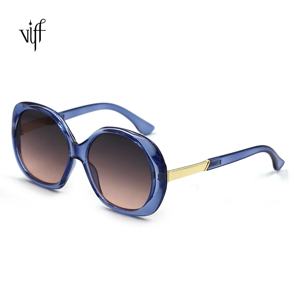 

VIFF HP201053 Fashion Sunglasses Newest 2021 Quality Gradient UV400 Oversized Oval Glassses Sunglasses