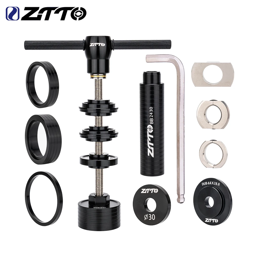 

ZTTO MTB Bicycle Bottom Bracket Bearing Remove Install Tool Road Bike BB Press Fit 24mm 30mm BB86 BB30 BB92 PF30 Repair Kit