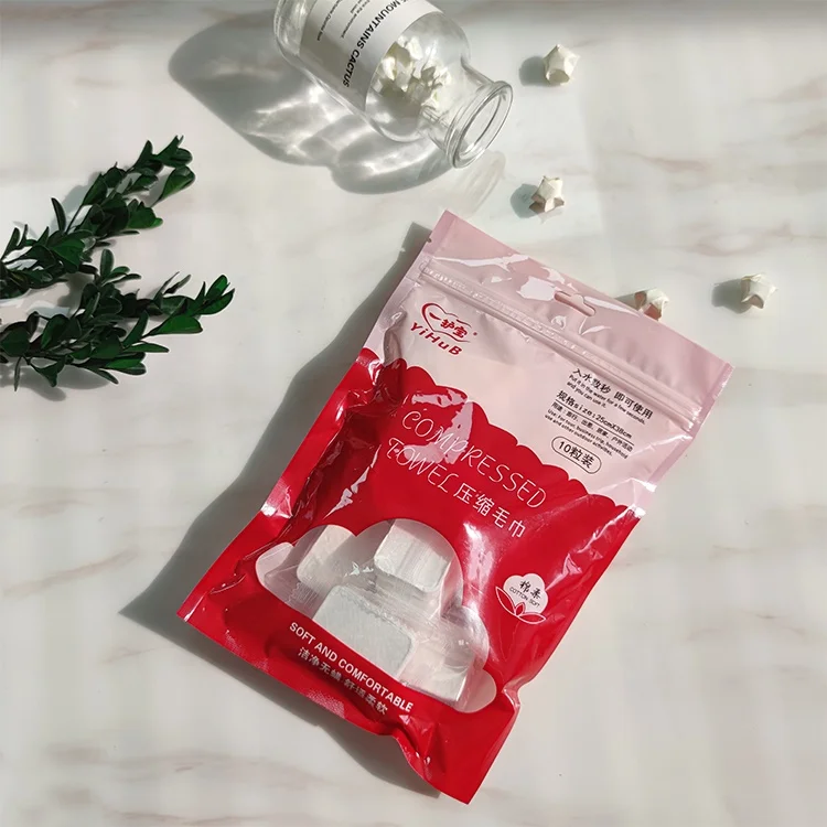 

BY high quality disposable face towel compressed towel face towel