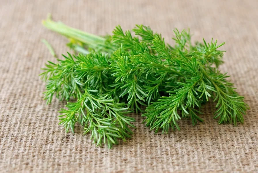 Dill Leaves in a Salad