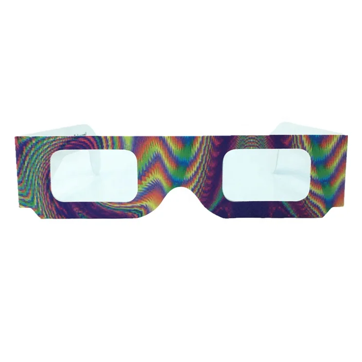 
Custom Paper 3d Fireworks Diffraction Glasses 