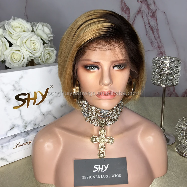 Preplucked Hairline 180% Density Natural Looking Wigs For ...
