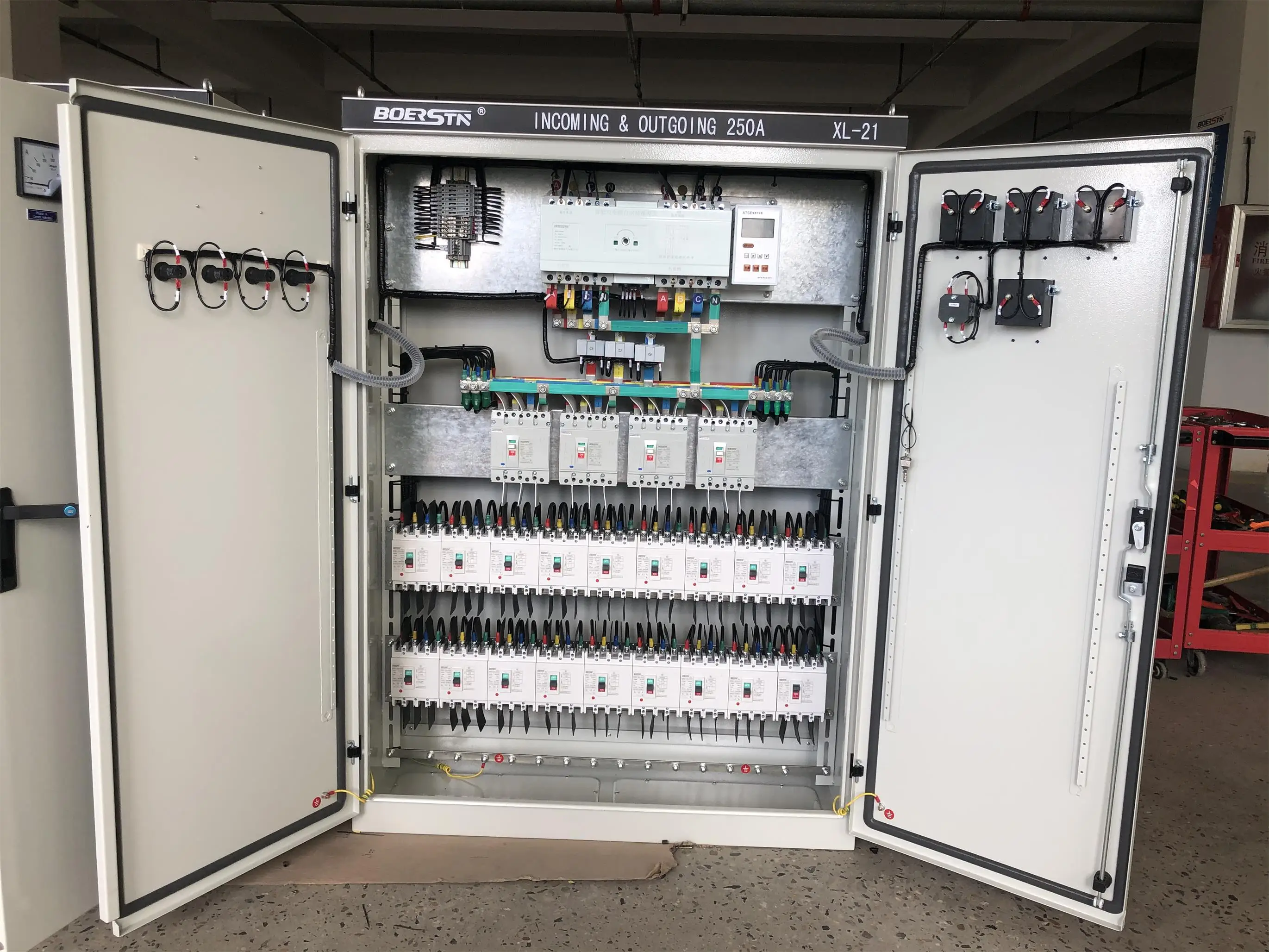 Ats Auto Transfer Switch Dual Power Incoming Outgoing Low Voltage Lv 250a Power Distribution Panel Xl 21 View Incoming Outgoing Panel Boerstn Product Details From Boerstn Electric Co Ltd On Alibaba Com
