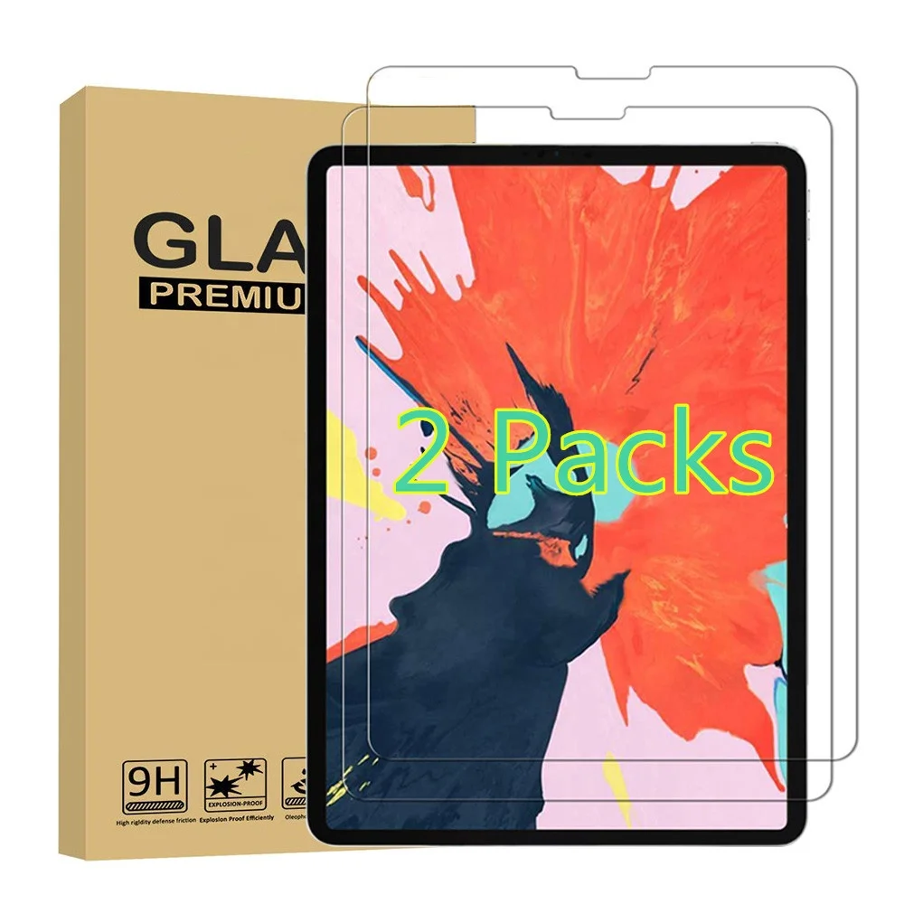 

High quality small size 2 Pack 7.9'' clear Transparent 9H Premium Tempered Glass Screen Protector for iPad mini 1/2/3/4/5/6