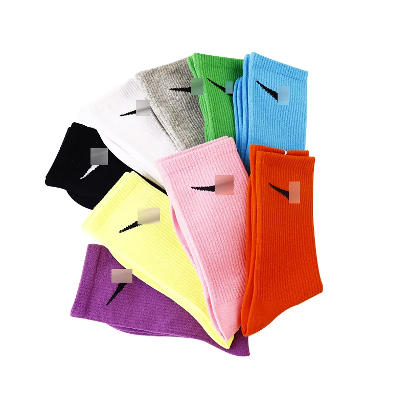 

Fashion Colored Wholesale Women Designers Socks China Unisex Sneaker Socks long tube sports socks