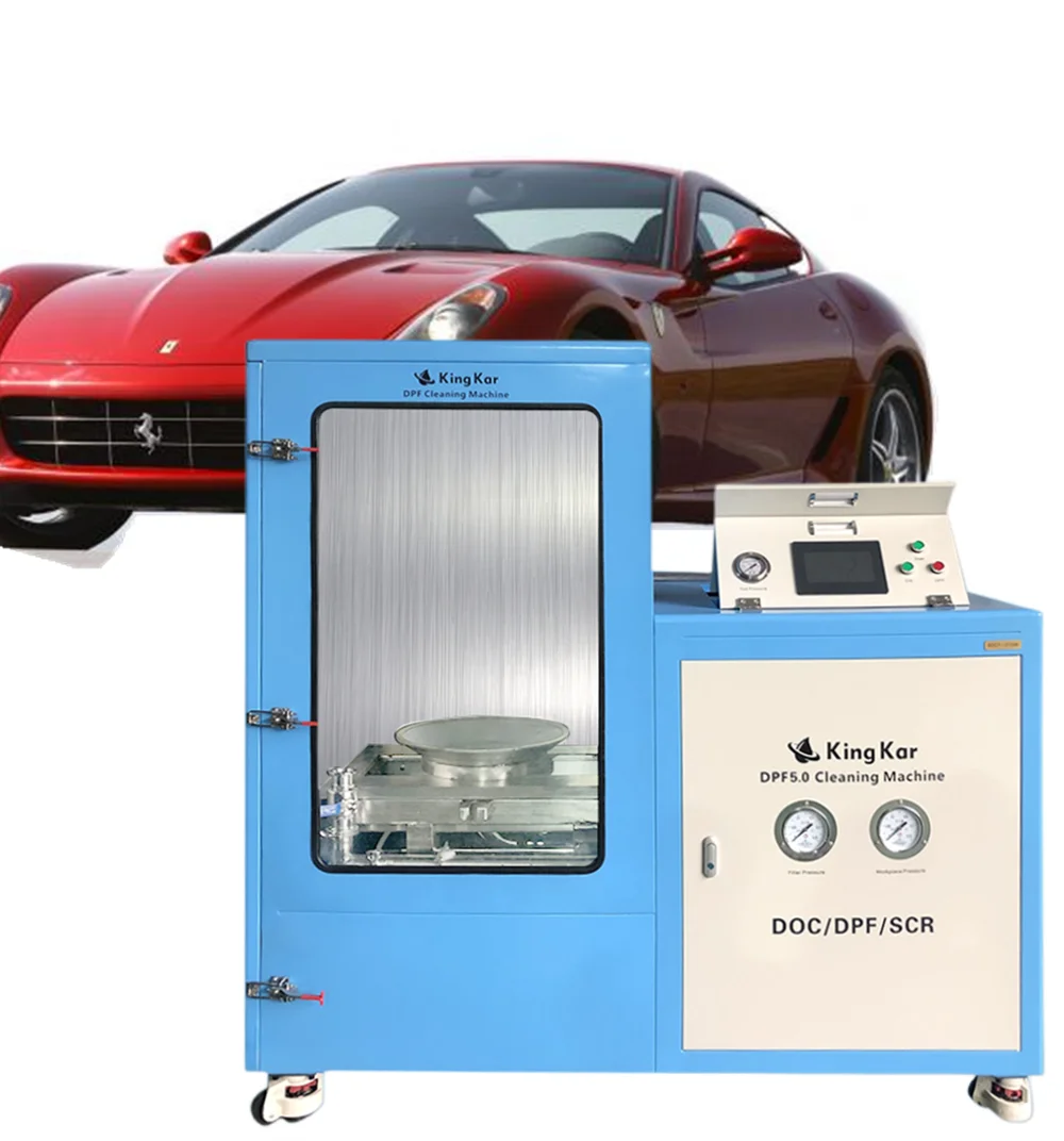 

KingKar Industrial Ultrasonic Cleaners Car Care Cleaning Catalytic Converter Doc/Fap/Scr/DPF Particulate Cleaning Machines Truck