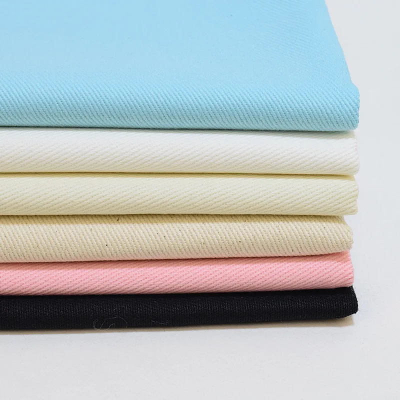 Factory Wholesale Washed Twill Woven 100% Cotton 10S Denim Jeans Fabric Material