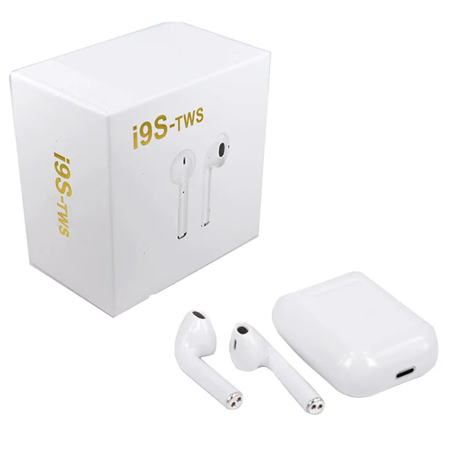 

i9s Tws Wireless Headphone Earphones Mini In-Ear Earbuds With Mic Sports Headset for All smart Phones