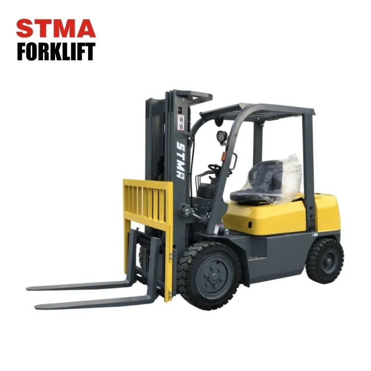 STMA equipment chinese engine 2tonne 2tn 2 t forklift diesel truck with 3m two stage mast and side shifter