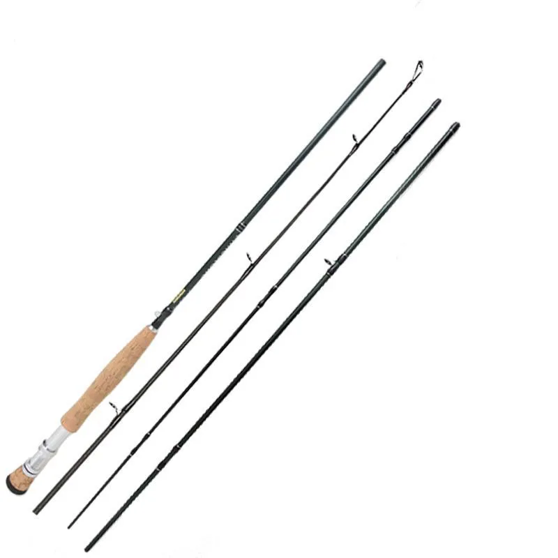 

Wholesaler 4 section 2.7m Carbon Fiber Pole Luya Rod Fly Fishing Rod