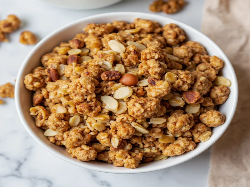 Perfect Homemade Healthy Chunky Granola Recipe