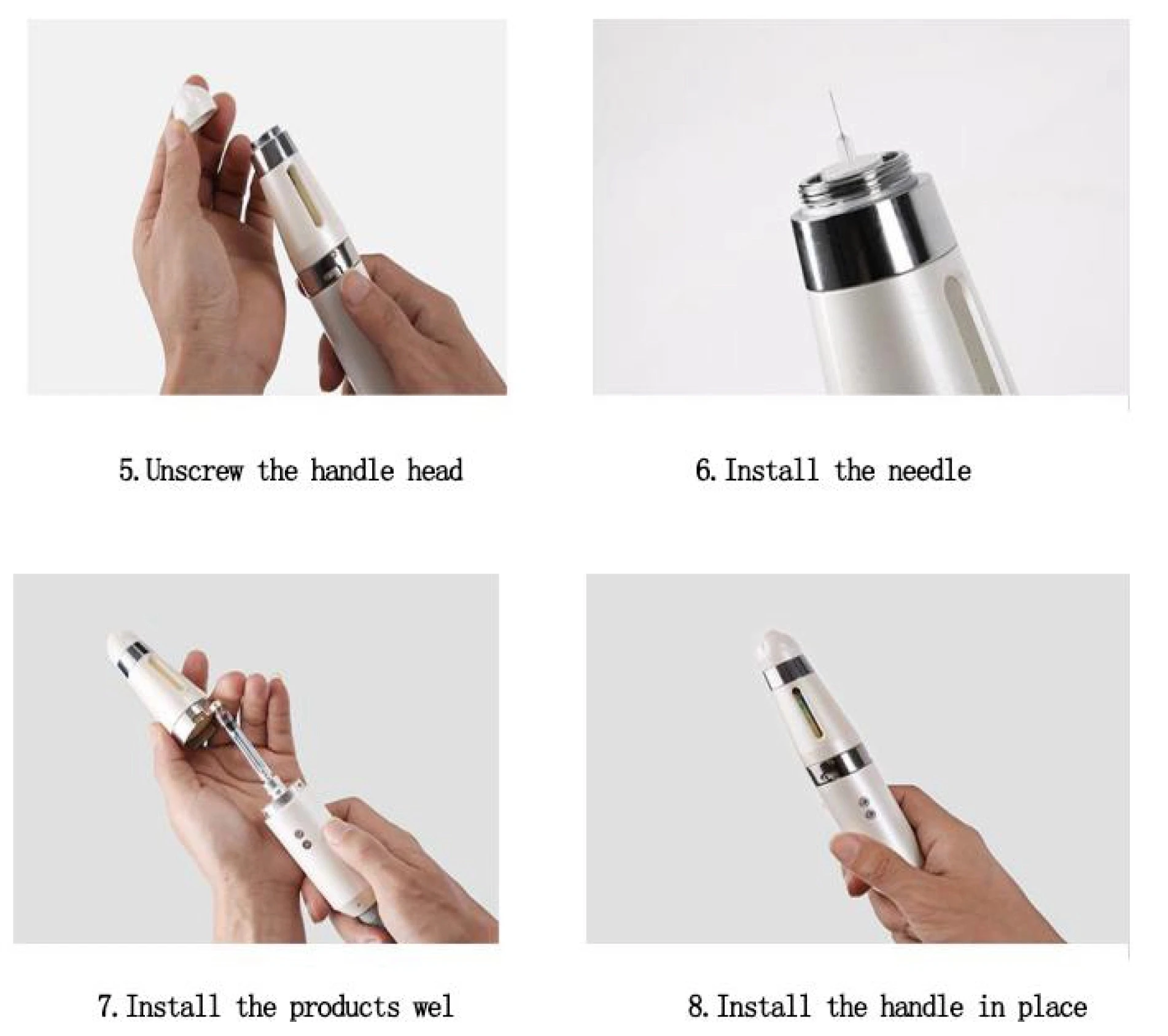 No Needle Mesotherapy Equipment Needle Free Jet Injection Machine for Wrinkle Removal