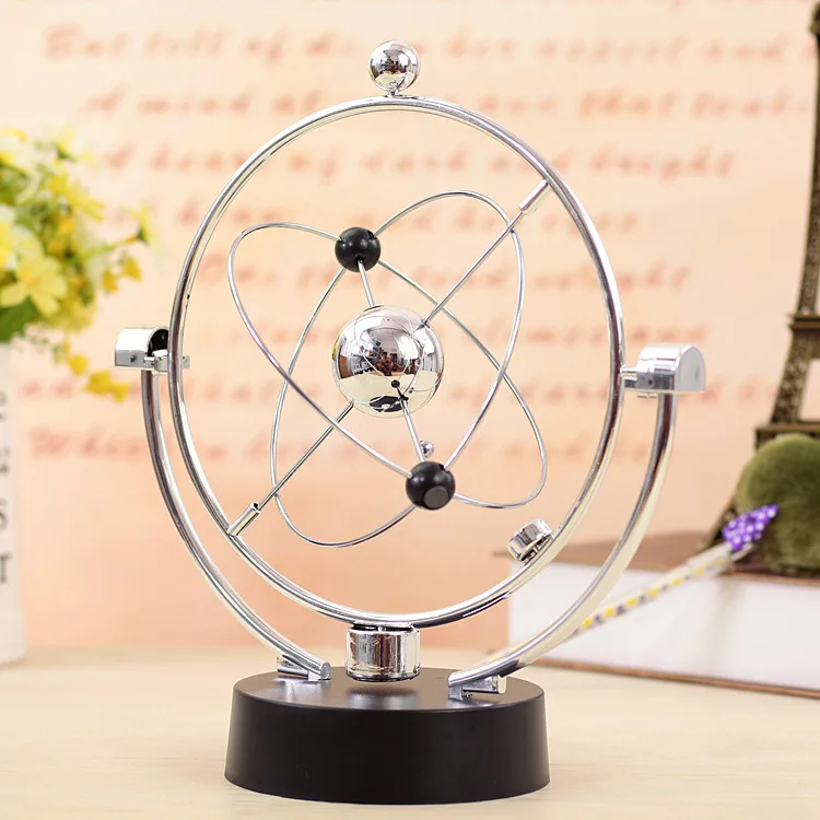 

Physics Office Decorations Physical energy Perpetual Motion Model Kinetic Mobile Newtons Cradle Steel Balance Ball, As picture