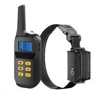 

2020 Newest remote training collar together bark control multi function dog shock collar device