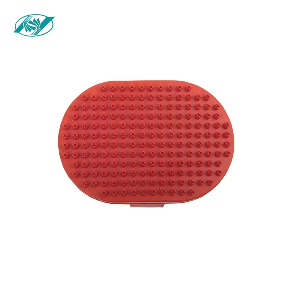 

Rubber dog grooming brush