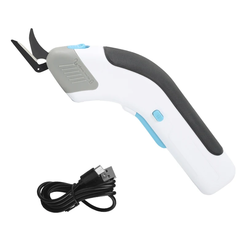 Electric Cordless Scissor Fabric Scissors Cutter for Crafts Sewing Cardboard & Carpet