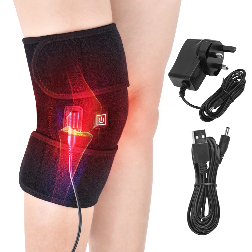 

Dropshipping cheap electric warm knee pad heat therapy knee wrap brace