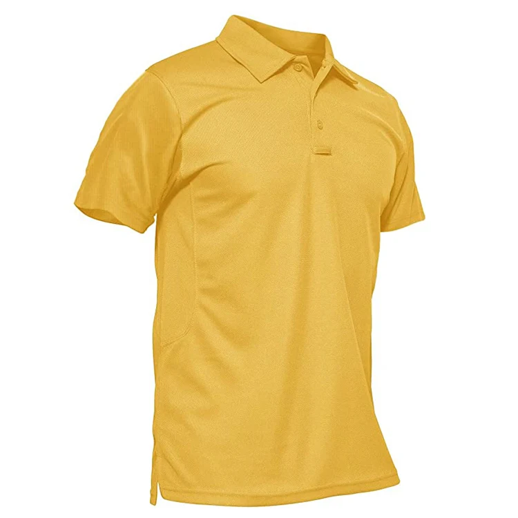 

Garment Manufactures Men's Quick Dry Fishing Polo Shirts Custom Logo Moisture Wicking Hiking Combat Tactical Polo Shirt