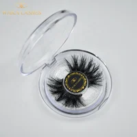 

Super long and dramatic big packaging eyelashes 25mm eyelashes 3d mink lashes