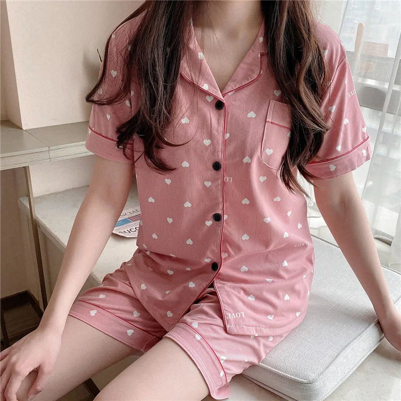 

Wholesale Girl Sleepwear Cozy Loungewear Set Lady Verano Pijama Mujer Designer Inspired Pyjama Femme Milk Silk Pajama For Women