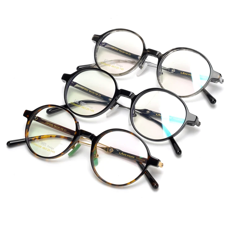 2019 Trendy Plain Glass Spectacles Japanese Eyewear Brands Optical