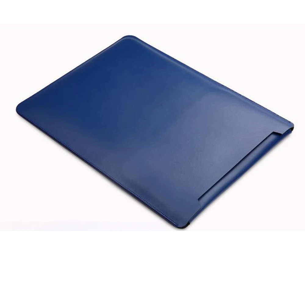 

Simple Style Rose Gold 15.4inch Leather Laptop Bag Laptop Case Cover with Customized Size and Colors, Light brown, black, rose gold, royal blue