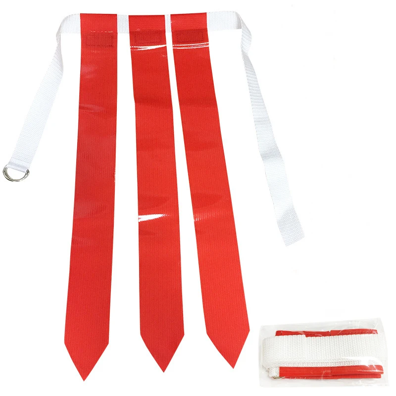 
High quality colourful polyester flag football belt set children adult rugby running football flag belt  (62230341805)