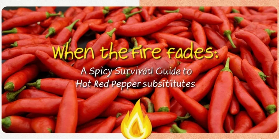 When the Fire Fades: A Spicy Survival Guide to Hot Red Pepper Substitutes