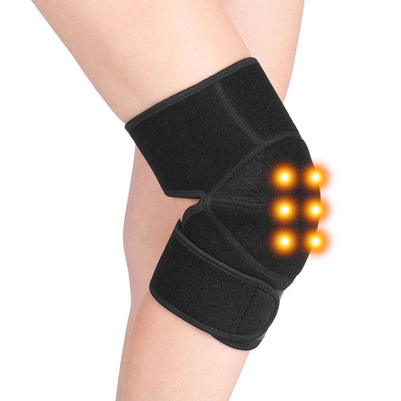 

DIDAO Nano Tourmaline Knee Pad Self-heating Knee Warmer Magnetic Therapy Knee Brace for Arthritis, Blue+black