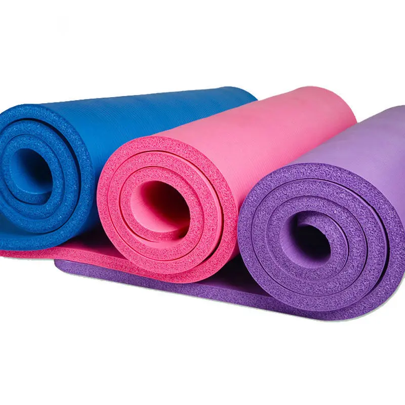 

Hot Sale Eco Friendly Custom NBR 8mm 10mm 15mm Extra Thick Yoga Mat 20 mm For Ladies, Customized color