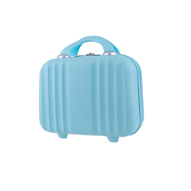 

Mini Hard Shell Multicolor Cosmetic Case Luggage Small Travel Portable Suitcase Cosmetic Case