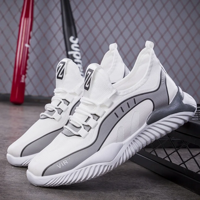 

Running sneakers breathable running shoes men trainers shoes men casual, 3 colors