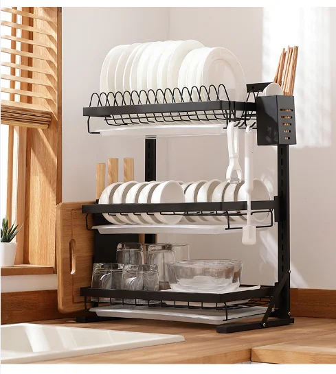 Buy Wholesale China Wholesales Custom Kitchen Shelf Rack Stand Two