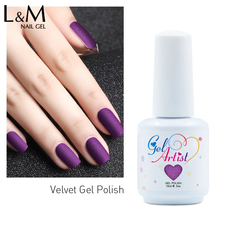 

ibdgel Nail Supplies UV gel nail polish Wholesale free sample red Matte Gel, 54 colors