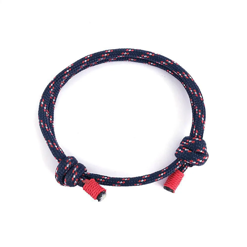 

Nylon Rope Adjustable knot Bracelet