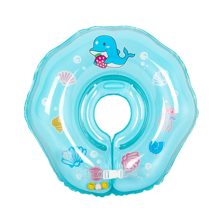 

New Baby Infant Swimming Neck Float Ring Safety Inflatable Circle Floator