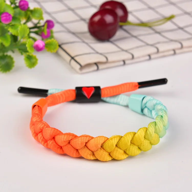 

Woven Cotton Mosquito Repellent Bracelet Colorful Braided Wristband