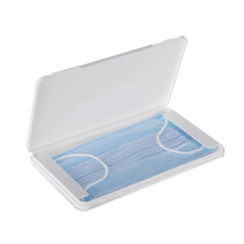 

Japan Hot sale mask storage box plastic Portable dustproof mask storage clip