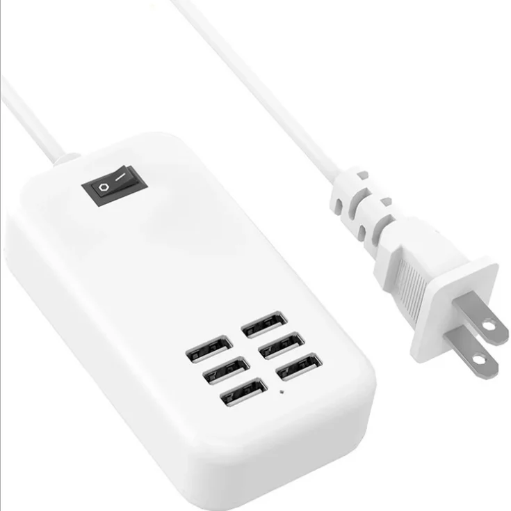 

DP Multi-function charging 5V 30w 6USB charger for mobile phones