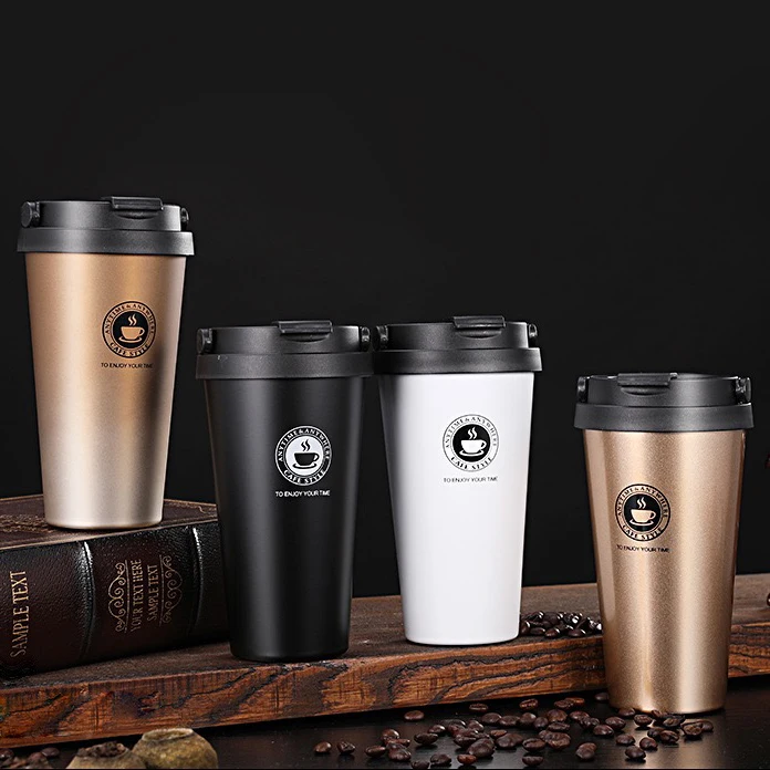 

Travel Mug Stainless Steel White Gold Black Coffee Mug Warmer With Lids Cups and Insulated Mugs Coffee Travel, 23 kinds of color