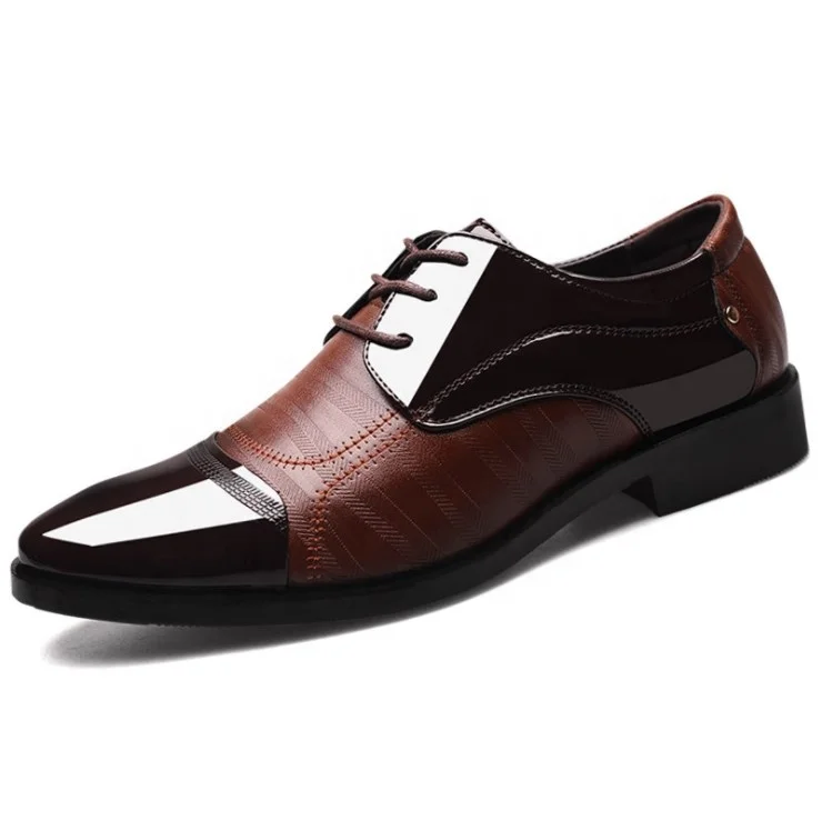 

2021 High End Black Fashion Dress Shoes Elegant Occasions Leather Shoes Dress Shoes Men