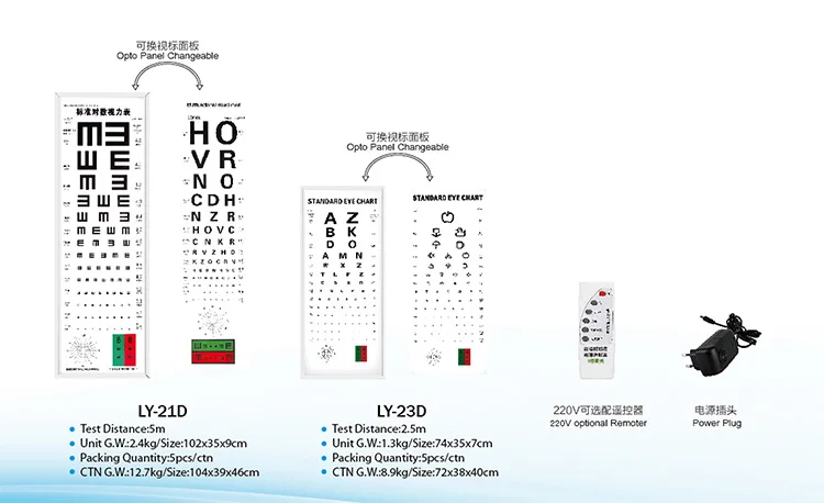 LY-22C LED Vision Chart