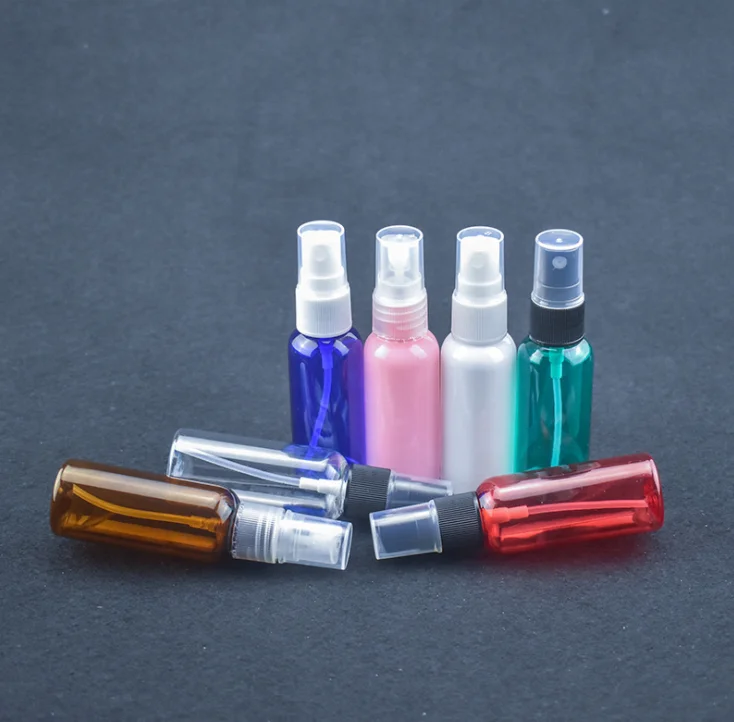 

Set Mini Storage Bottle Portable Travel Sprayer Bottles Empty Atomizer Refillable Makeup Liquid Split Charging Bottle, As pic custom