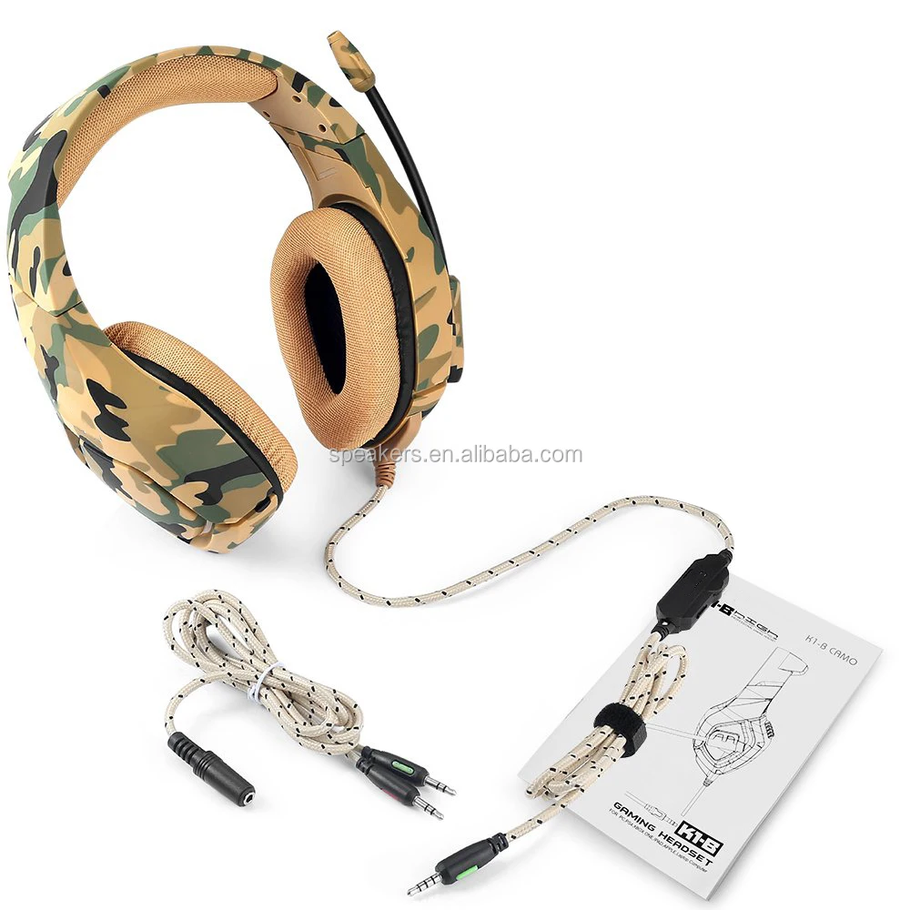 Gaming Headset Compatible PS4 New Xbox one PC Mac Over Ear 3.5mm Headphones with Mic Noise Isolating Deep Bass Surround - ANKUX.COM