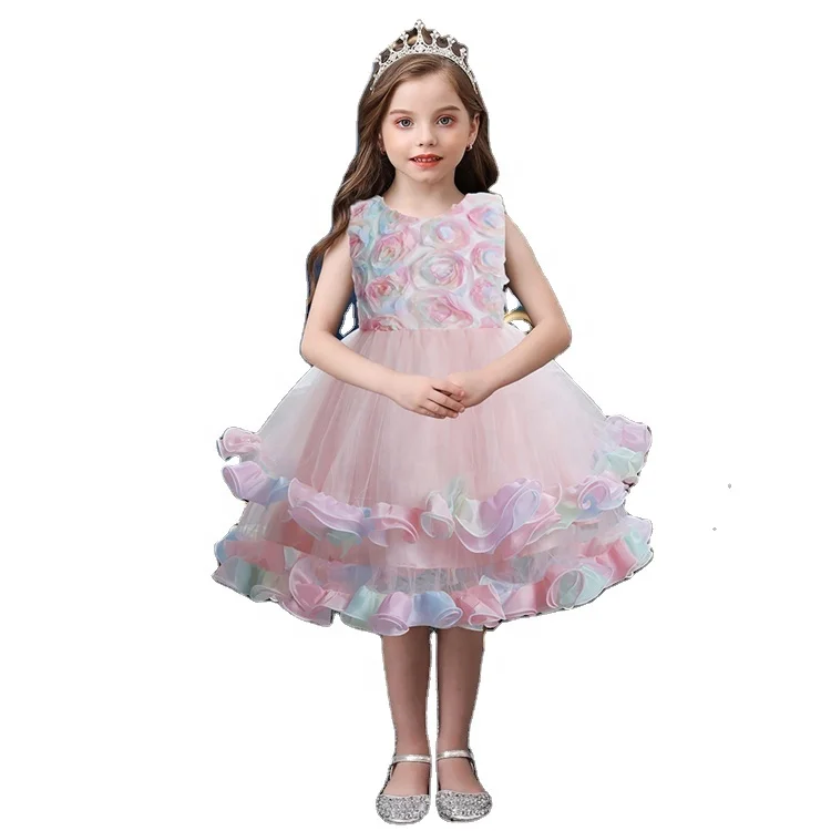 

SD-1238G bulk wholesale baby baby girl party dress design fancy girls party dress