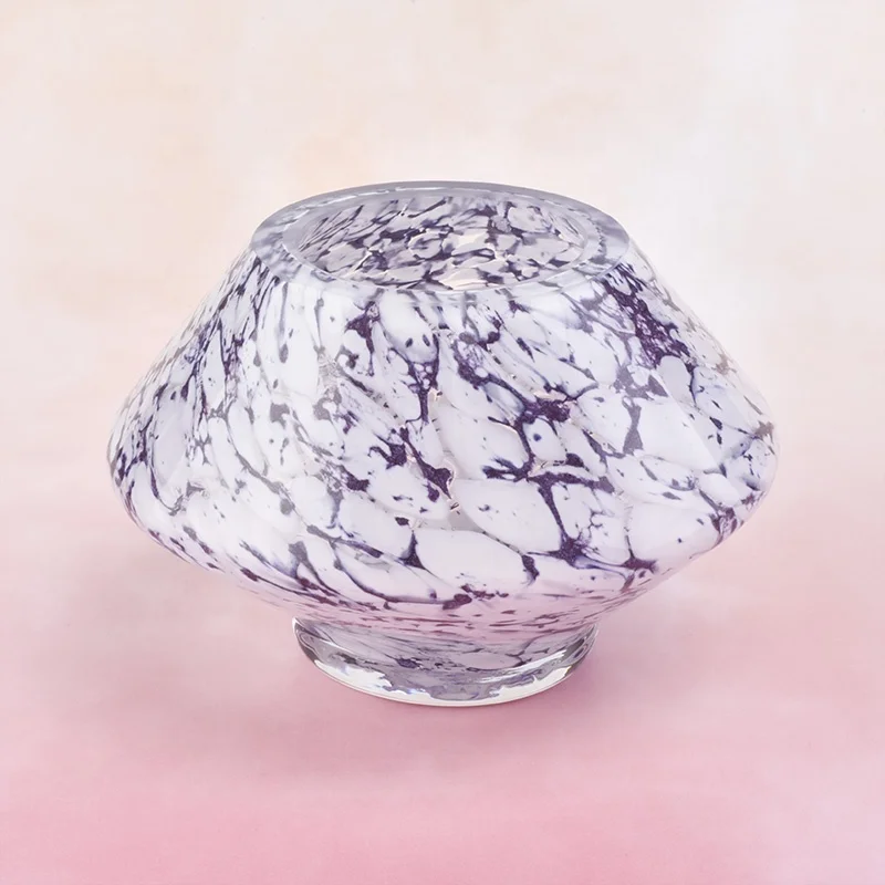 Luxury custom candle jar glass scented candle container wholesales