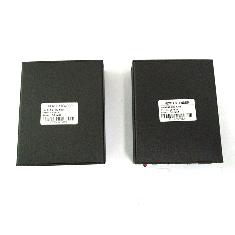 
Long Range 120m Cat5e UTP HDMI Video Signal Extender Over IP Infrared Control 1080P RJ45 Transmitter And Receiver 