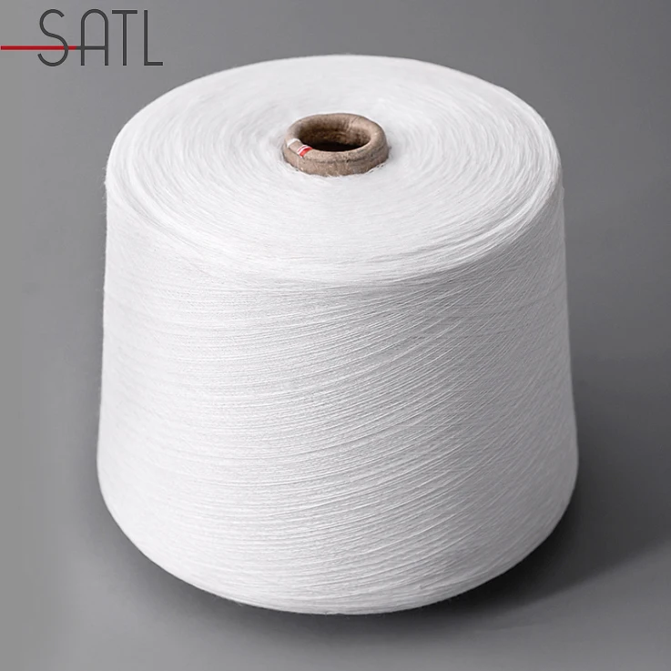 

Open End Spinning 14s 80/20 Polyester/Cotton Raw White For Weaving Yarn