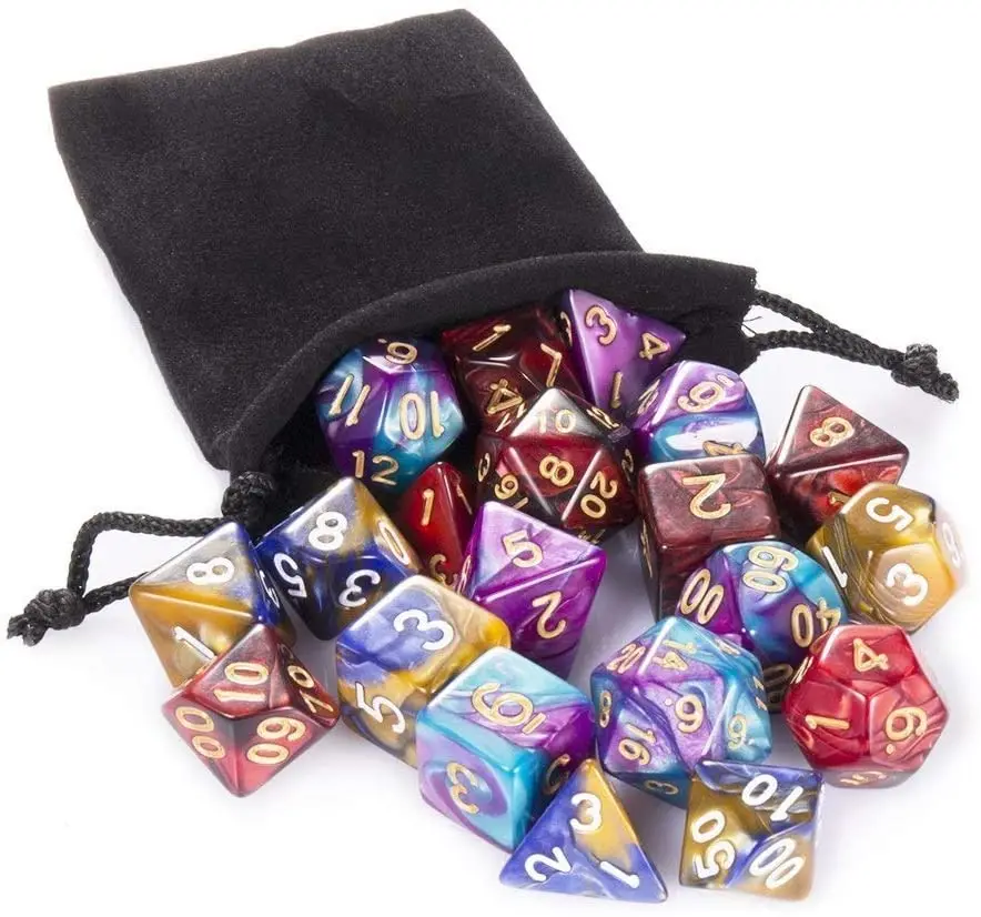 

Polyhedral DND Dice Set Skull Dice Compatible Dungeons and Dragons Role Playing Game(RPG),MTG,Pathfinder,Table Game,Board Games